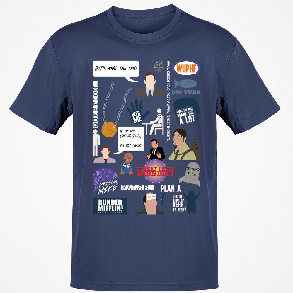 Classic Unisex T-Shirt - 3851B8NW - Navy - 7