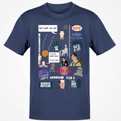 Classic Unisex T-Shirt - 3851B8NW - Navy - 7