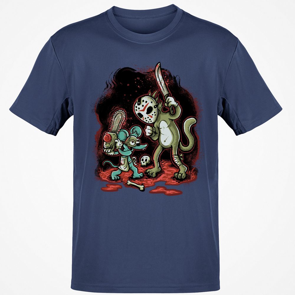 Classic Unisex T-Shirt - Q3L86EJ7 - Navy - 7