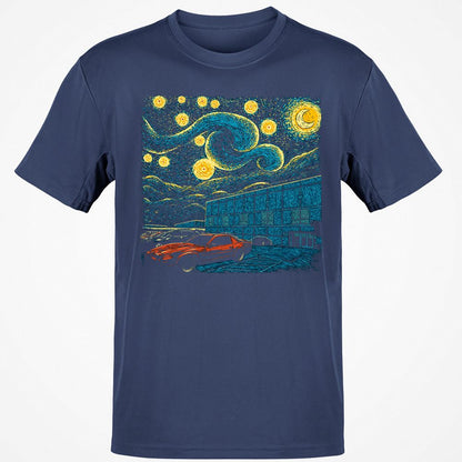 Classic Unisex T-Shirt - VXY8FGQT - Navy - 7