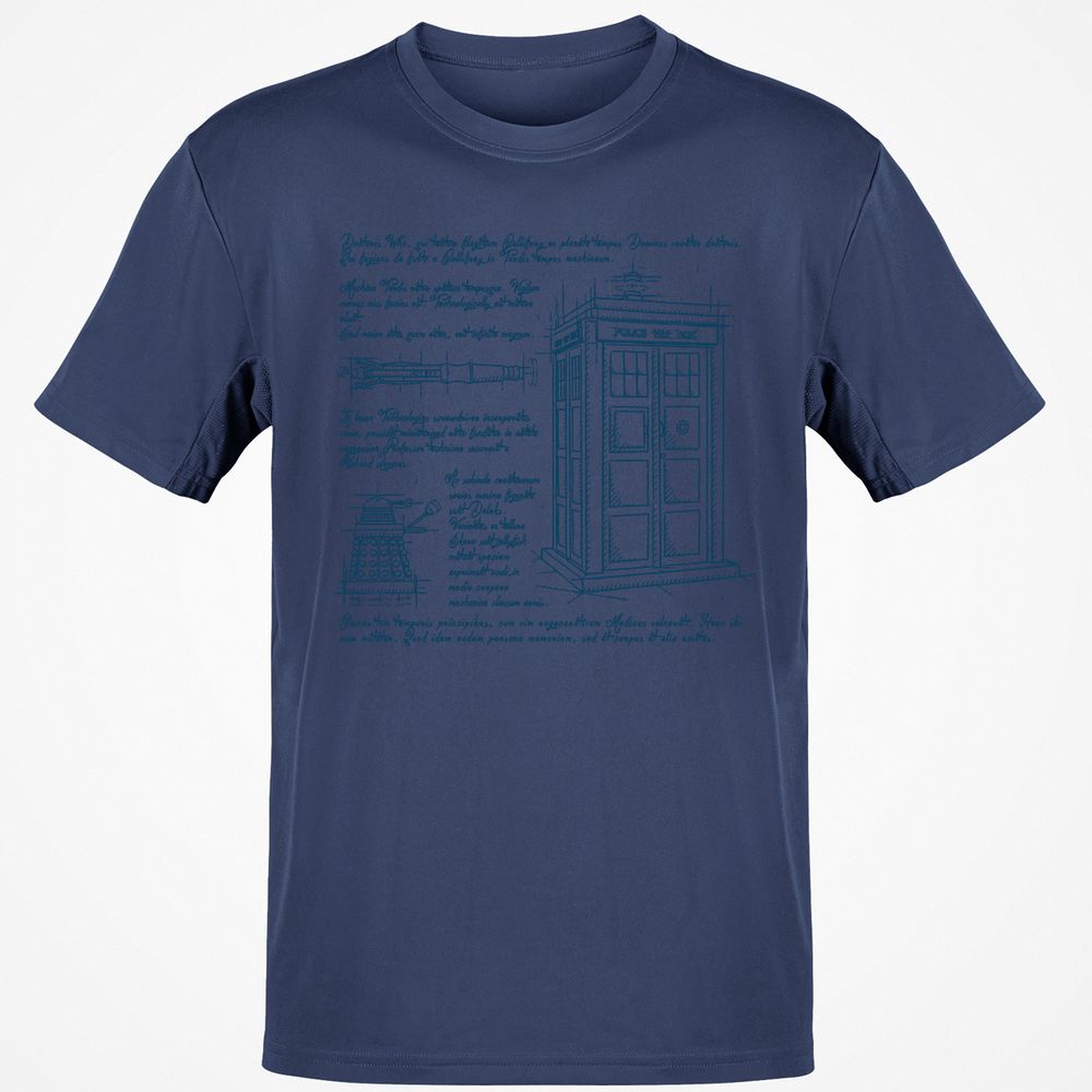 Classic Unisex T-Shirt - T1T1NZPR - Navy - 7