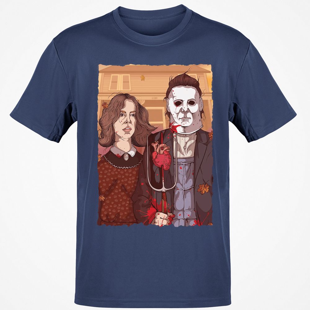 Classic Unisex T-Shirt - RLTK44WD - Navy - 7