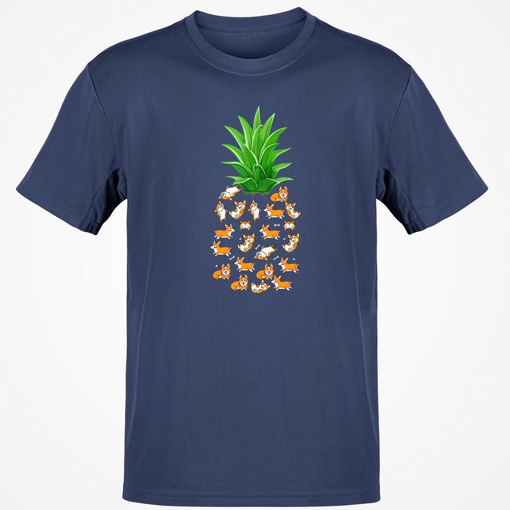 Classic Unisex T-Shirt - VU4C5QLY - Navy - 7