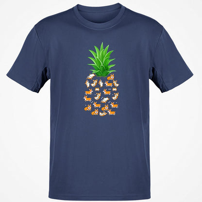Classic Unisex T-Shirt - VU4C5QLY - Navy - 7