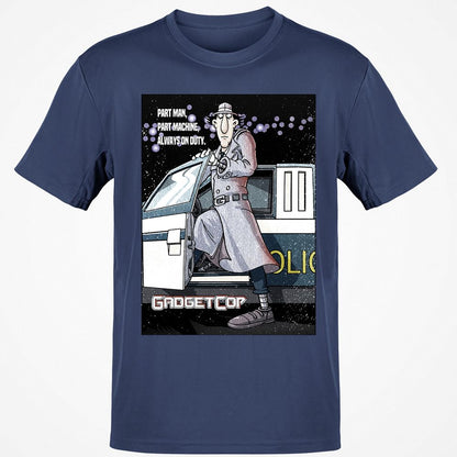 Classic Unisex T-Shirt - TKKZBK89 - Navy - 7
