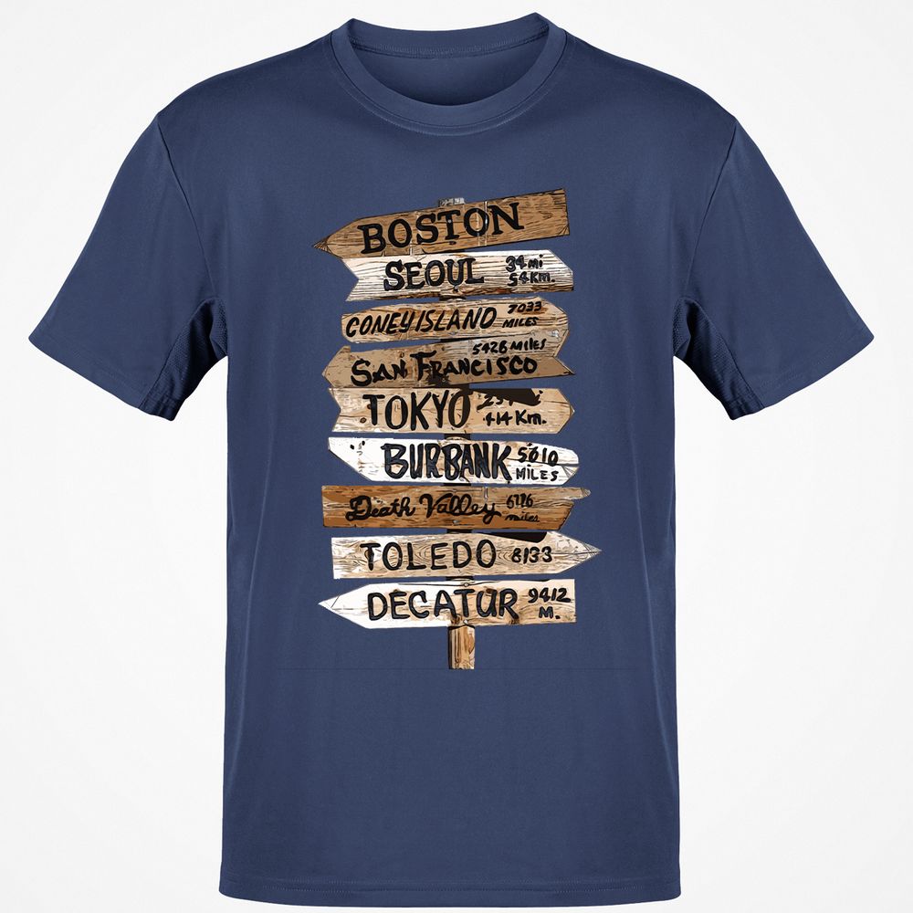 Classic Unisex T-Shirt - VMN9CBMP - Navy - 7