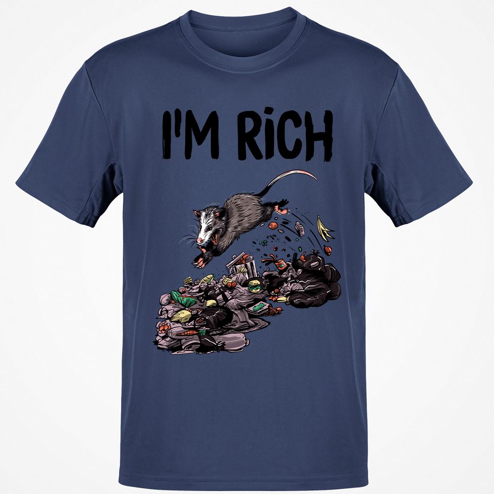 Classic Unisex T-Shirt - CRDCDZY1 - Navy - 7