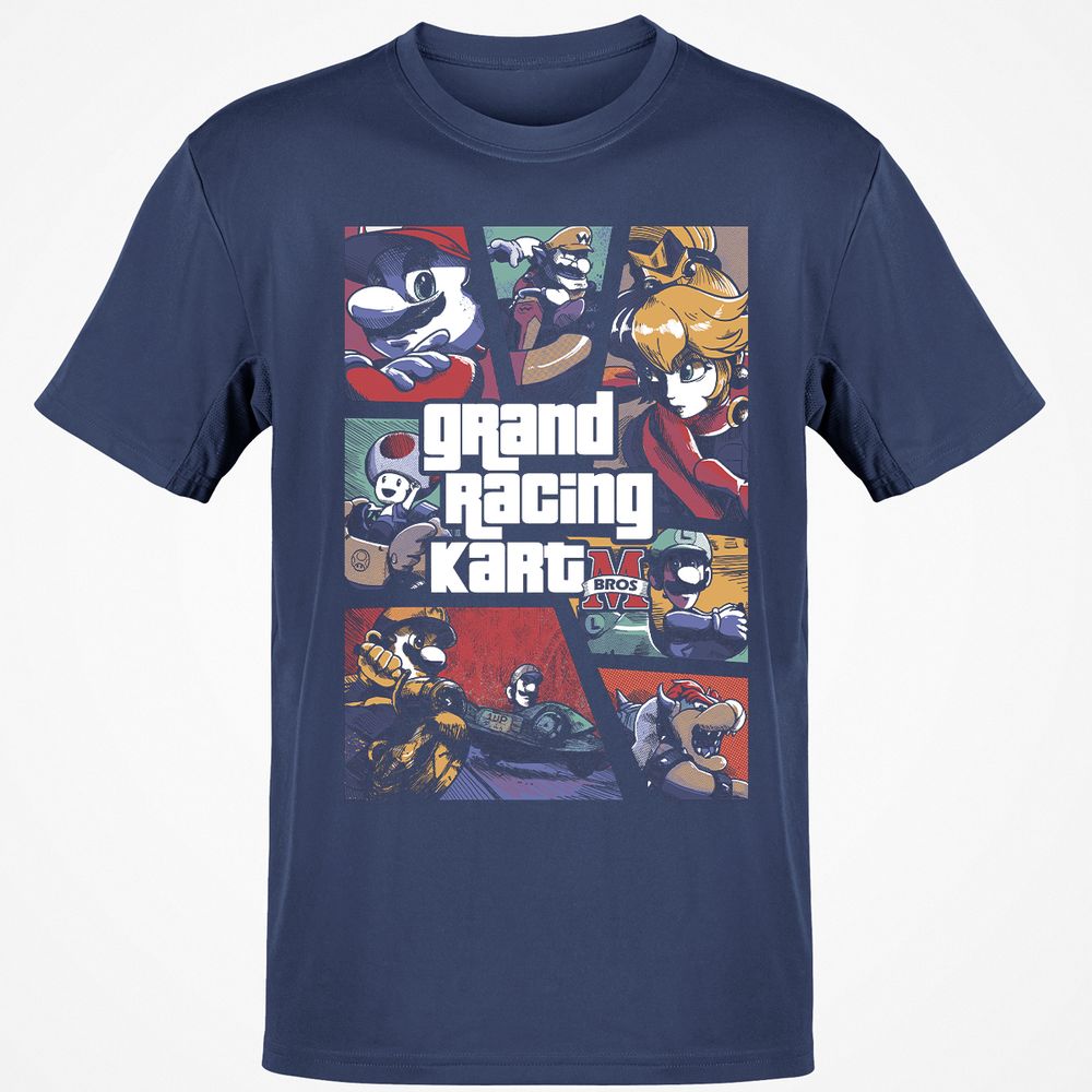 Classic Unisex T-Shirt - AH4JLA9V - Navy - 7