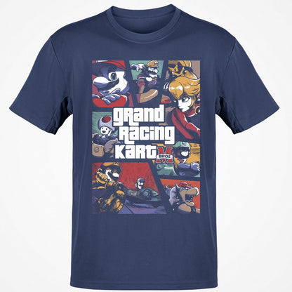 Classic Unisex T-Shirt - AH4JLA9V - Navy - 7