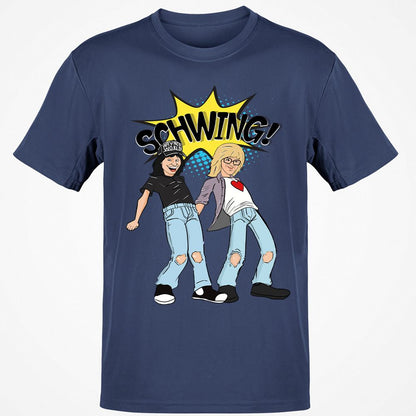 Classic Unisex T-Shirt - KU7HN9YT - Navy - 7