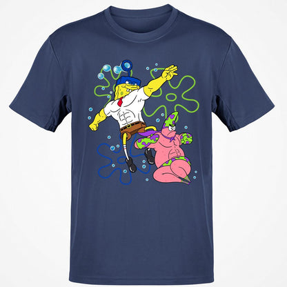 Classic Unisex T-Shirt - 1XR9GRPZ - Navy - 7