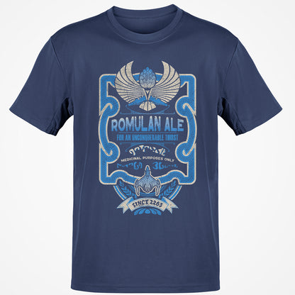Classic Unisex T-Shirt - XKQBXHSA - Navy - 7