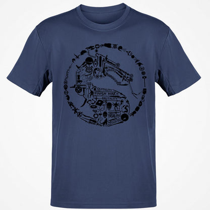Classic Unisex T-Shirt - VF7E71ZD - Navy - 7