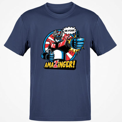 Classic Unisex T-Shirt - LPQ348SN - Navy - 7