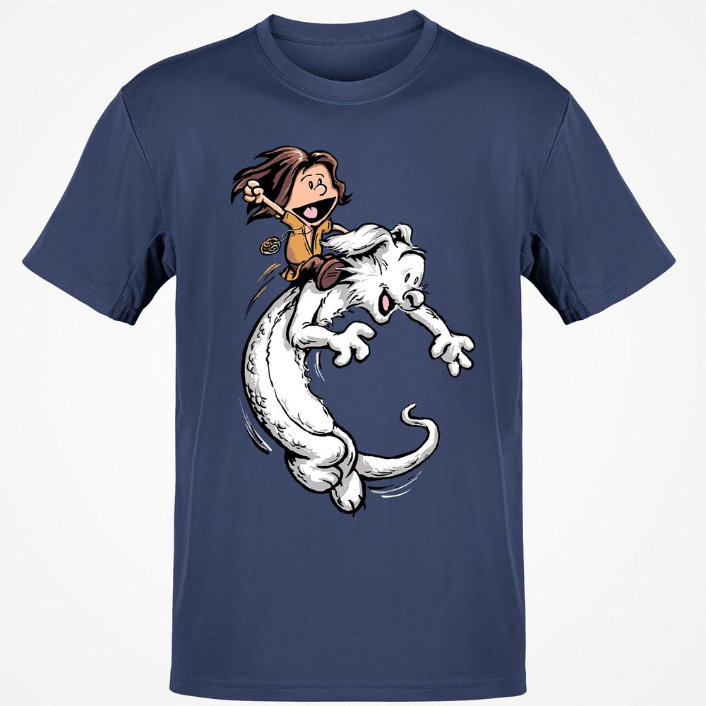 Classic Unisex T-Shirt - YP8TNEU5 - Navy - 7