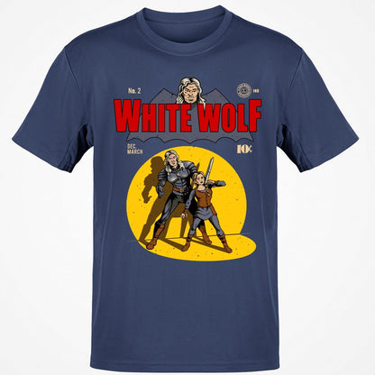 Classic Unisex T-Shirt - V9TFDE4X - Navy - 7