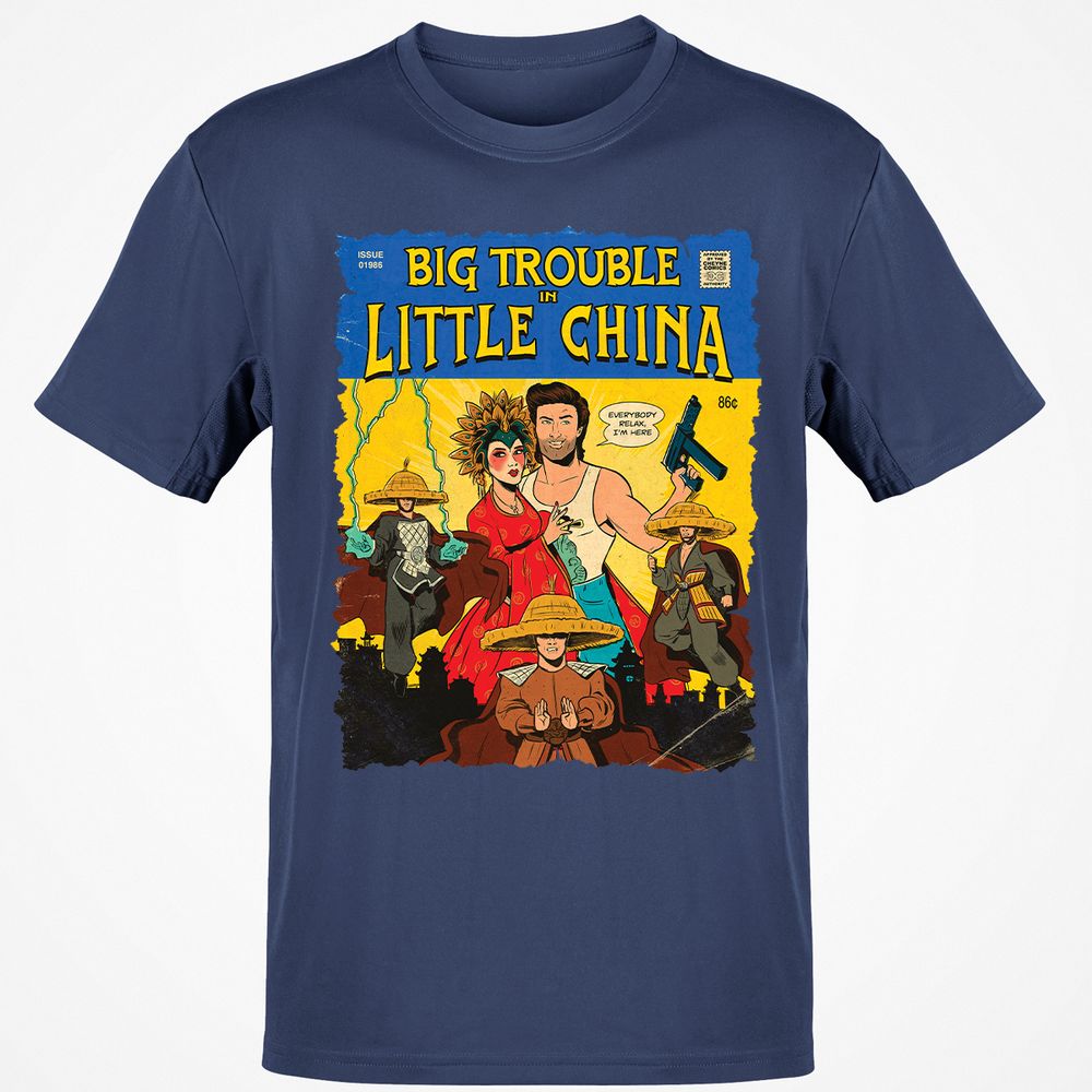 Classic Unisex T-Shirt - U4LUMBRJ - Navy - 7