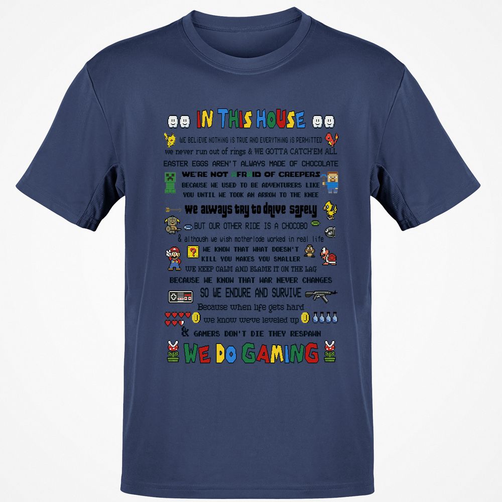 Classic Unisex T-Shirt - JVFK4642 - Navy - 7