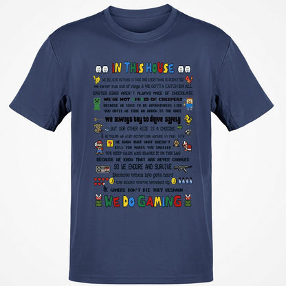 Classic Unisex T-Shirt - JVFK4642 - Navy - 7