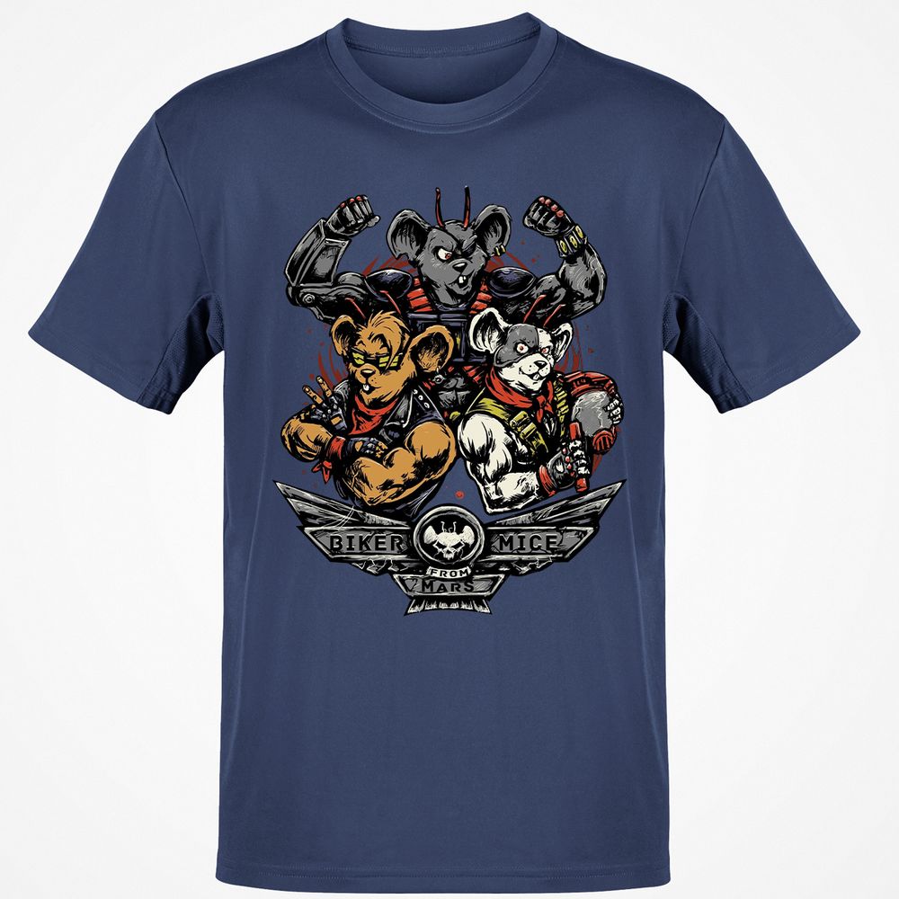 Classic Unisex T-Shirt - C82XT4ET - Navy - 7