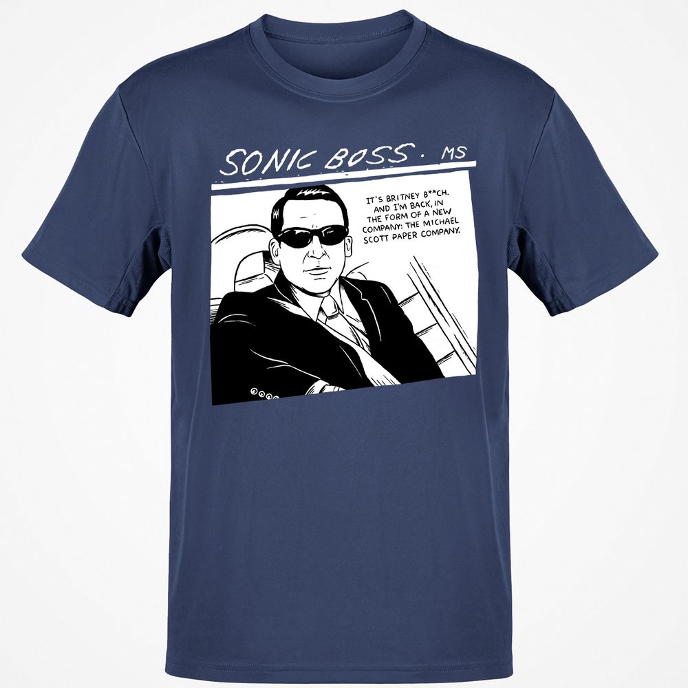 Classic Unisex T-Shirt - UVDT1HNS - Navy - 7