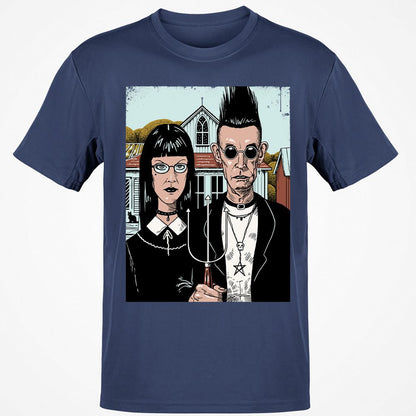 Classic Unisex T-Shirt - BVNXF8W7 - Navy - 7