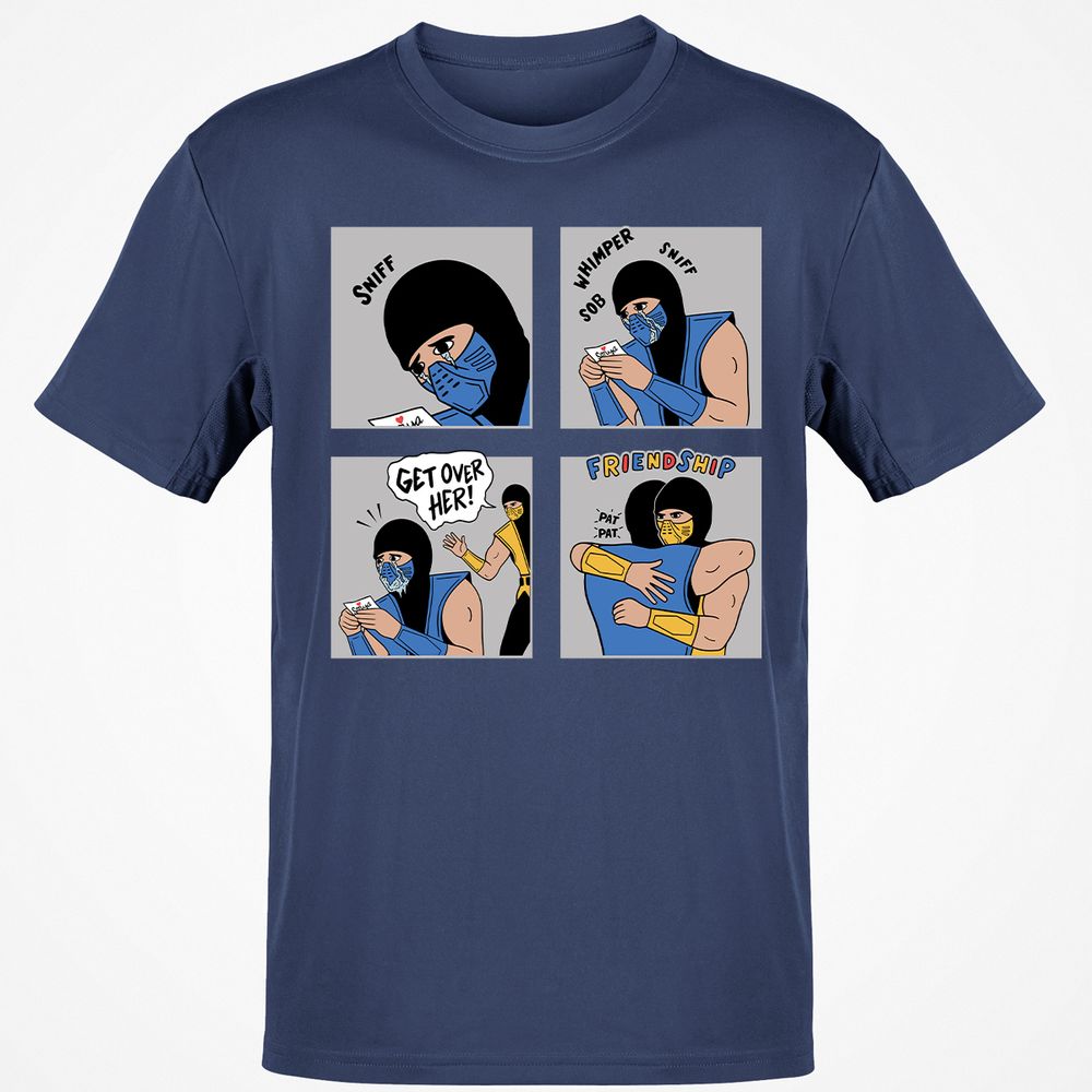 Classic Unisex T-Shirt - QX354A1R - Navy - 7
