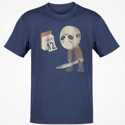 Classic Unisex T-Shirt - JX3BUS7P - Navy - 7