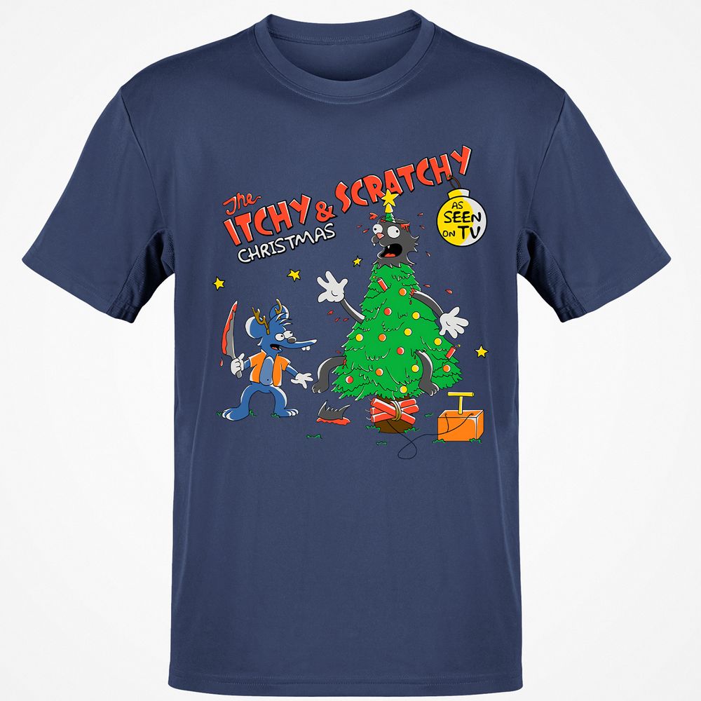 Classic Unisex T-Shirt - 8A7KUGQQ - Navy - 7