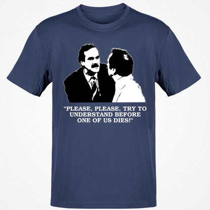 Classic Unisex T-Shirt - WQD7RE9J - Navy - 7