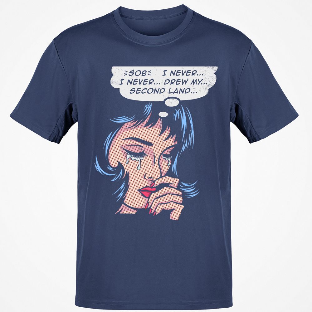 Classic Unisex T-Shirt - Q3W77915 - Navy - 7