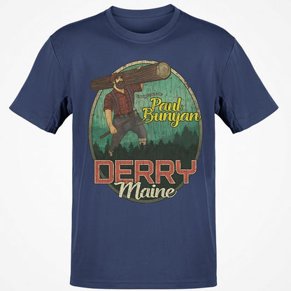 Derry Birthplace of Paul Bunyan - Navy - 7