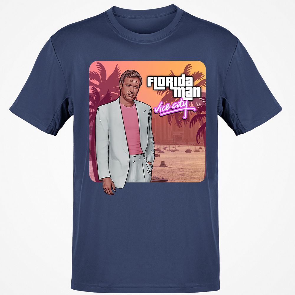 Classic Unisex T-Shirt - JH3Q8ZWF - Navy - 7