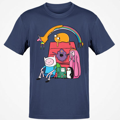 Classic Unisex T-Shirt - LQCHSQWA - Navy - 7