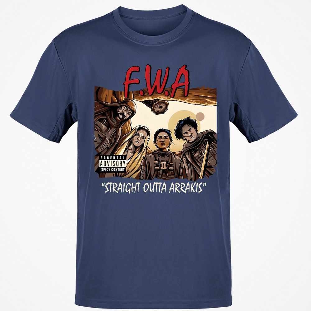 Classic Unisex T-Shirt - CTRQ648E - Navy - 7