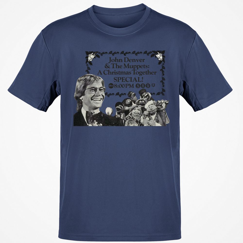 John Denver and Muppet - Navy - 7