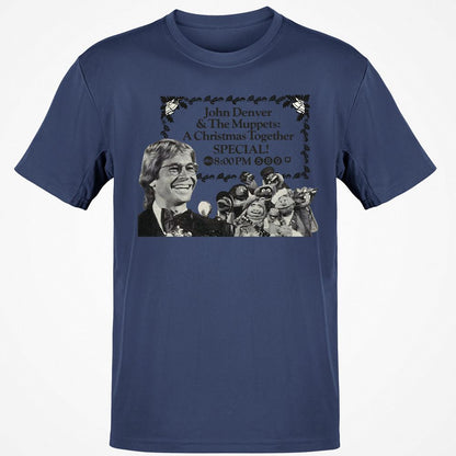 John Denver and Muppet - Navy - 7
