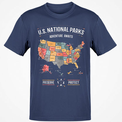 Classic Unisex T-Shirt - 5CYW3NSS - Navy - 7