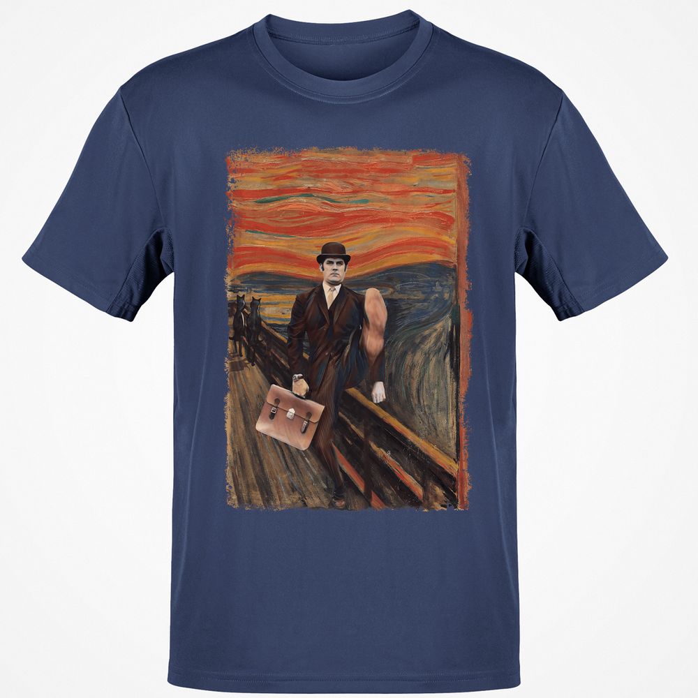 Classic Unisex T-Shirt - VXA8HUWM - Navy - 7