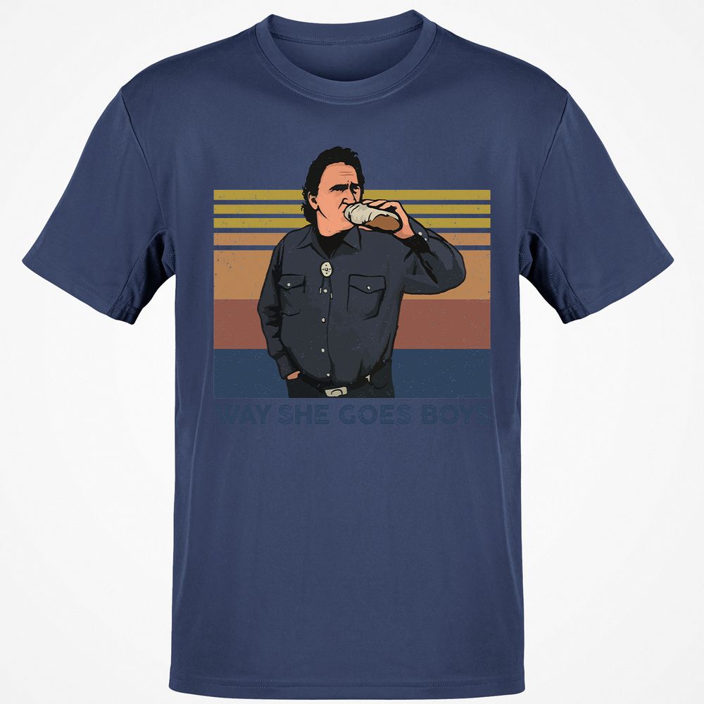 Classic Unisex T-Shirt - ZAH11RNM - Navy - 7
