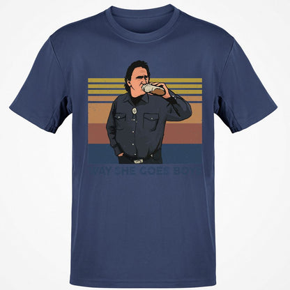 Classic Unisex T-Shirt - ZAH11RNM - Navy - 7