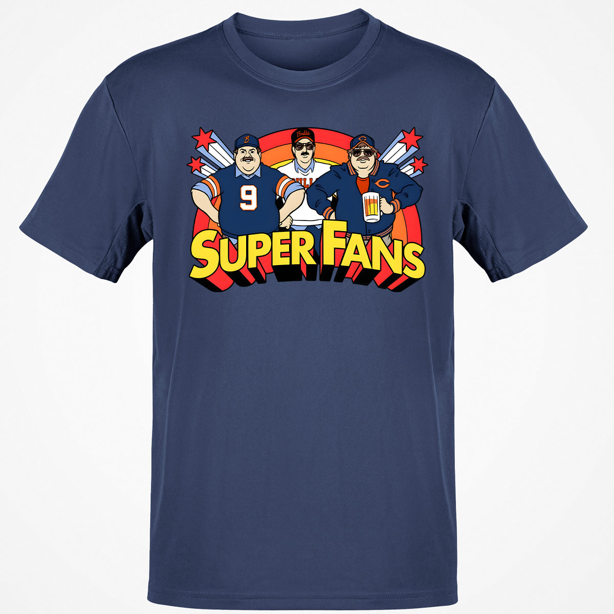 Classic Unisex T-Shirt - WCRA2RPV - Navy - 7