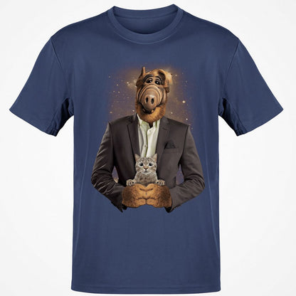 Classic Unisex T-Shirt - XZE8UFCW - Navy - 7