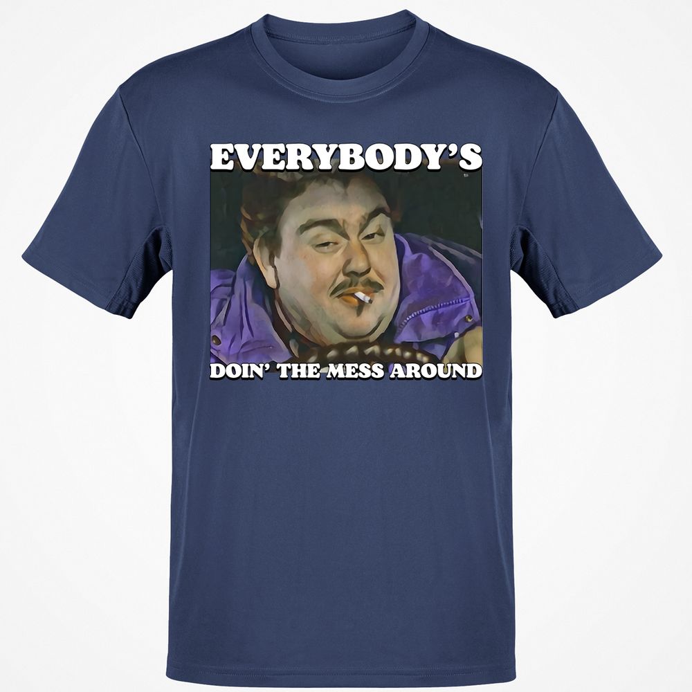 Classic Unisex T-Shirt - ZWDX62RC - Navy - 7