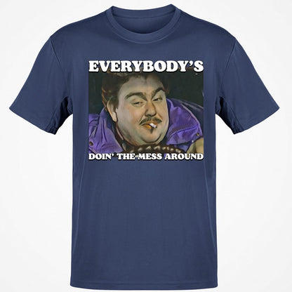 Classic Unisex T-Shirt - ZWDX62RC - Navy - 7