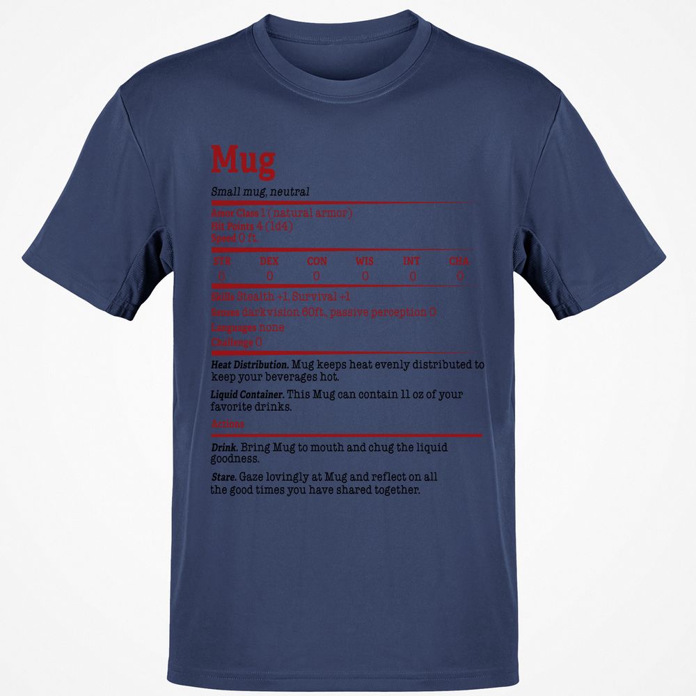 Classic Unisex T-Shirt - M9F6C3V7 - Navy - 7