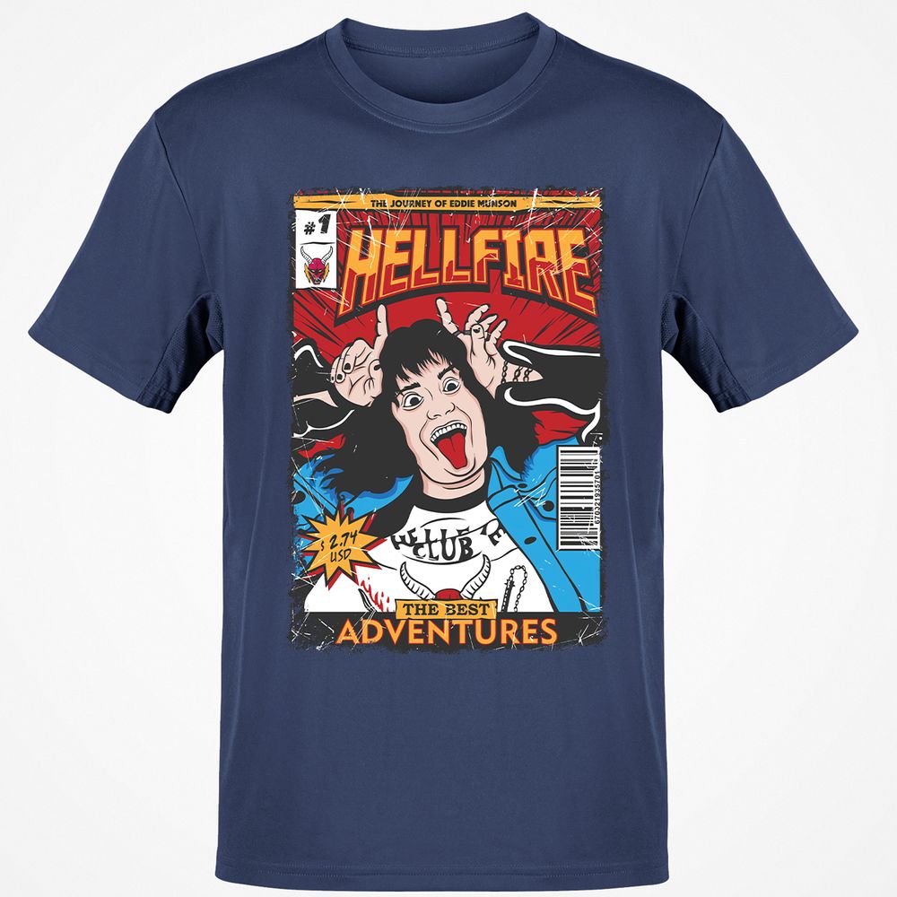 Classic Unisex T-Shirt - UAMTNKGT - Navy - 7