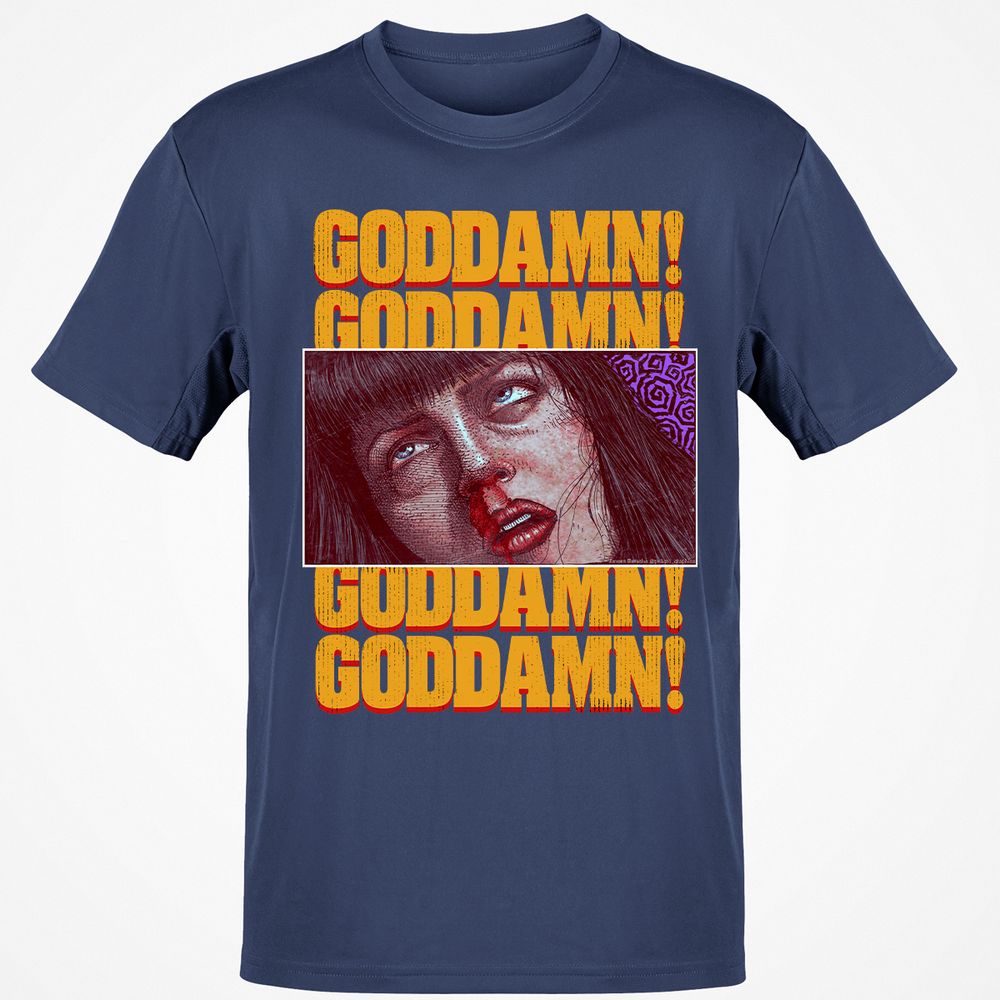 Classic Unisex T-Shirt - 88TE46VF - Navy - 7
