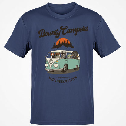 Classic Unisex T-Shirt - F69QGHMA - Navy - 7