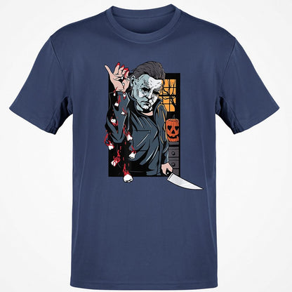 Classic Unisex T-Shirt - ZTB7KWS6 - Navy - 7